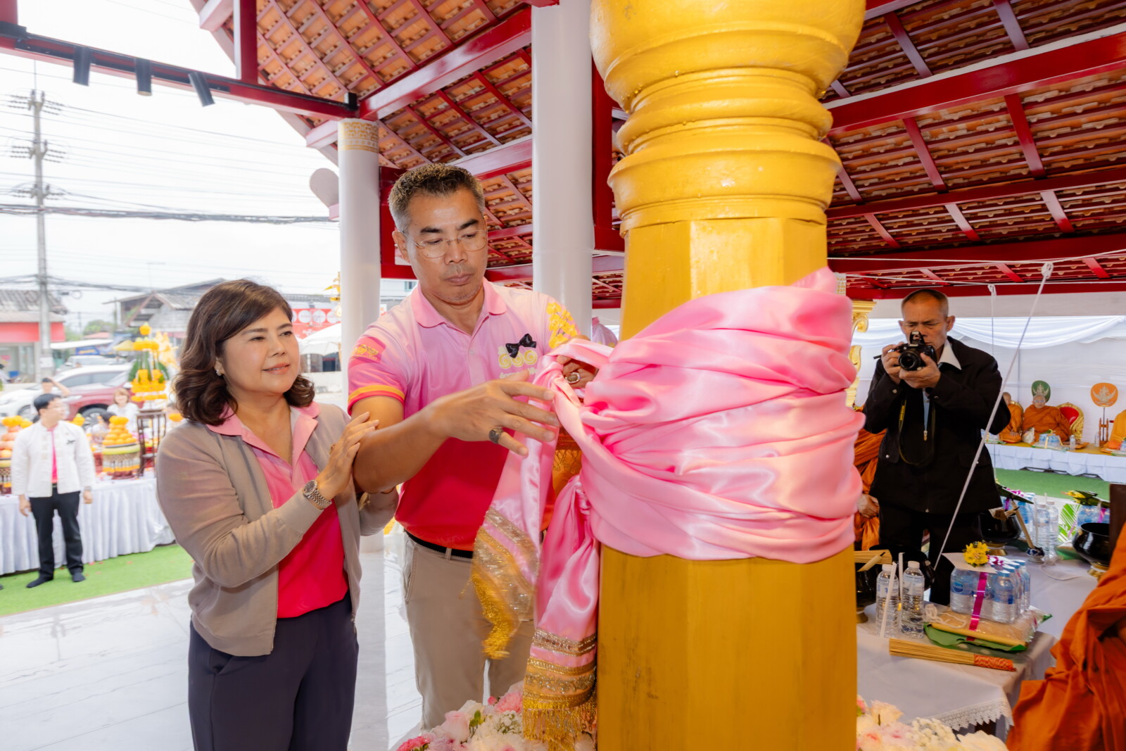 Read more about the article โครงการดอนแก้ว วิลเลจ ร่วมพิธีสมโภชศาลเจ้าพ่อหลักเมือง อำเภอแม่ริม